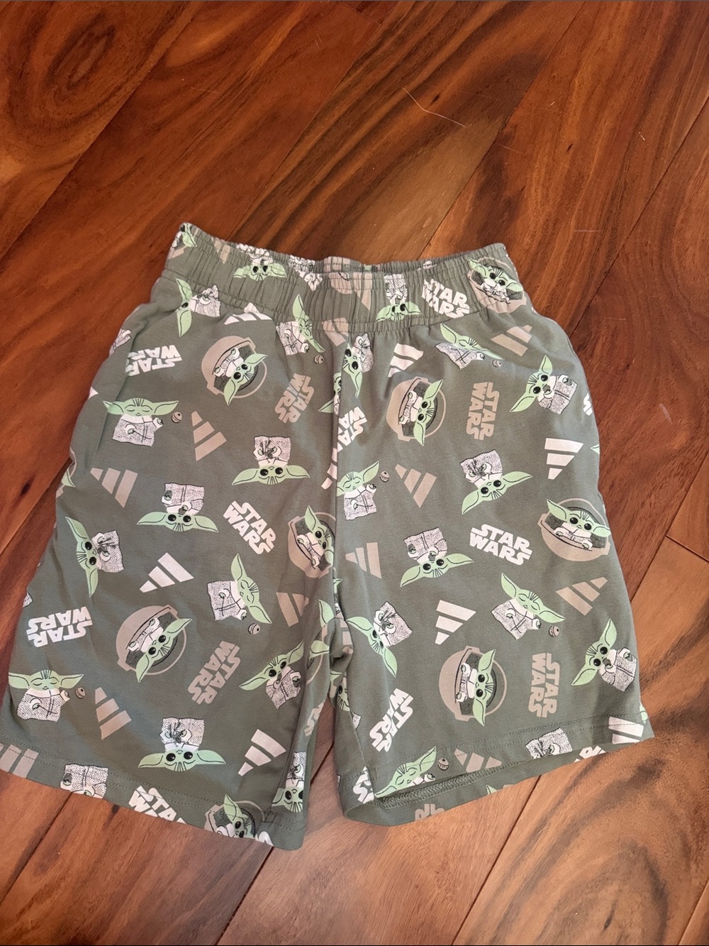 Adidas Star Wars The Child Sage green  kids Shorts